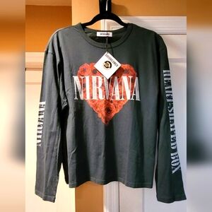 New w Tag Daydreamer Rock & Roll Long Sleeves Graphic Shirt
